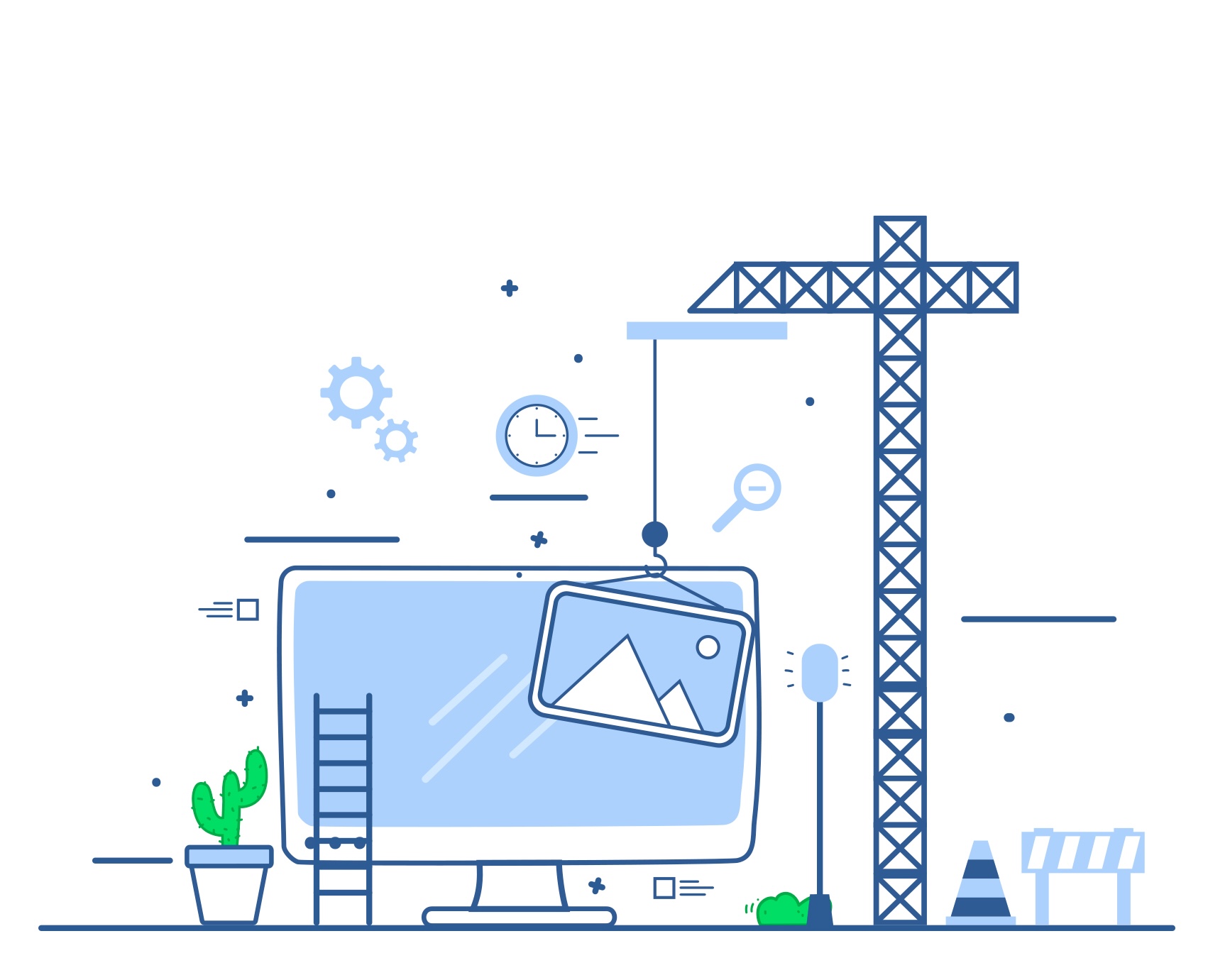 Under Maintenance Illustration